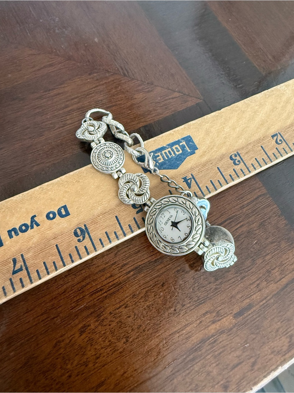 Vintage Geneva Silver Tone Watch